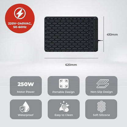 Milex Foldable Warming Mat Black