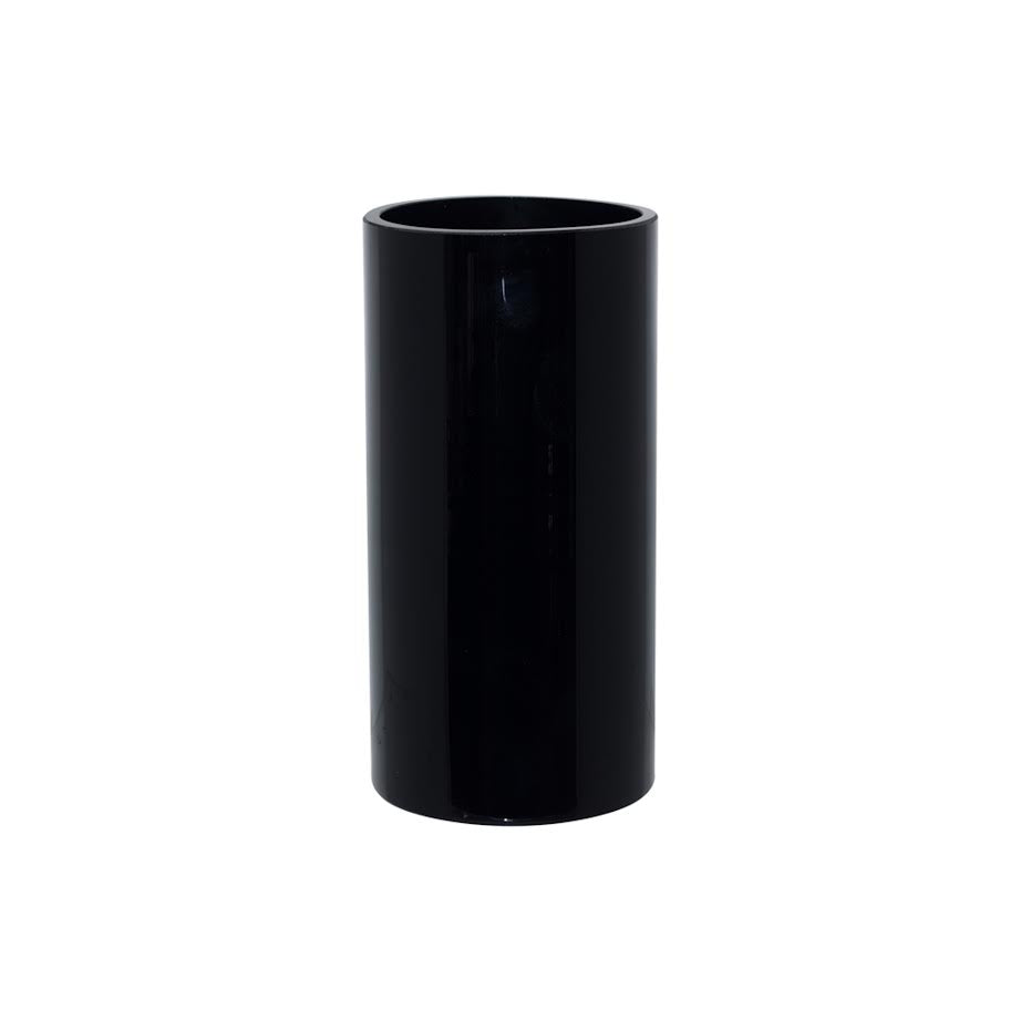 Urban Decor 20 x 10cm Cylinder Vase Black