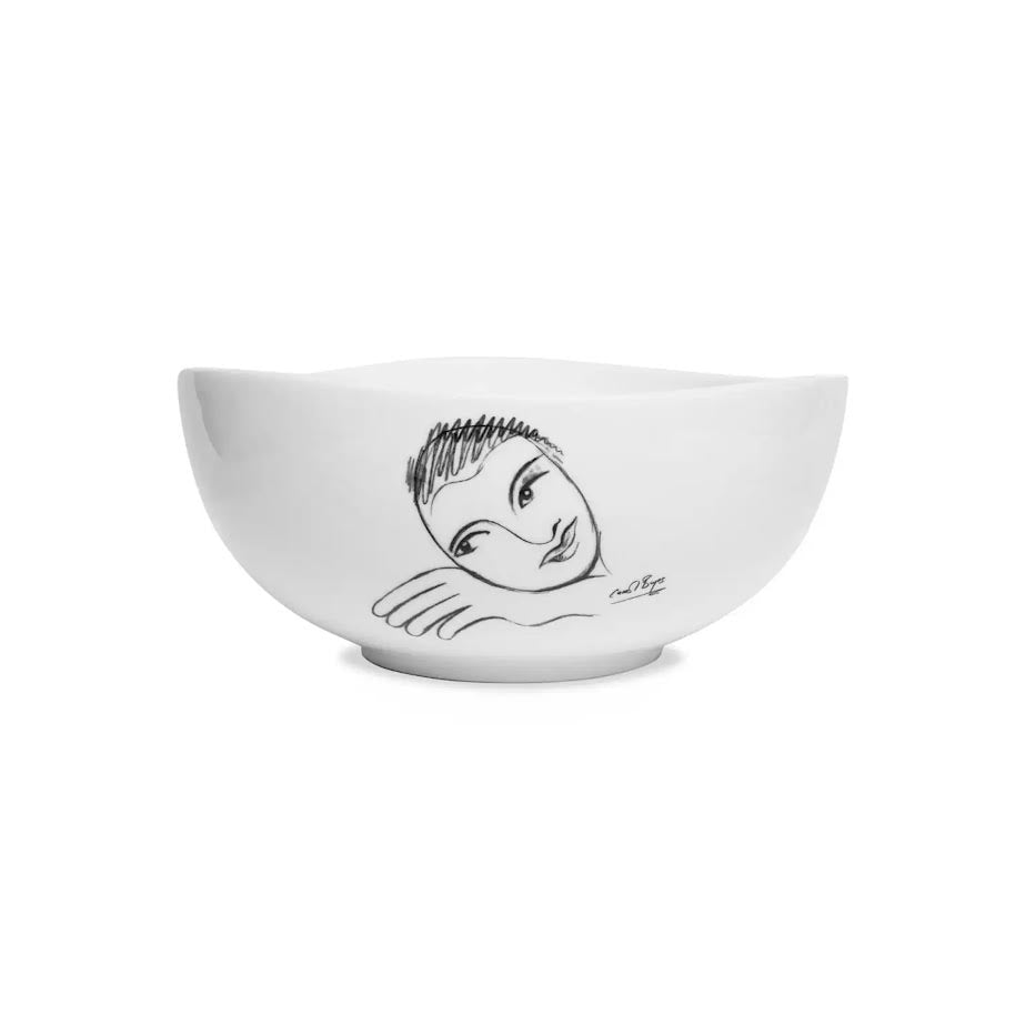 Carrol Boyes Let's Face It Salad Bowl White