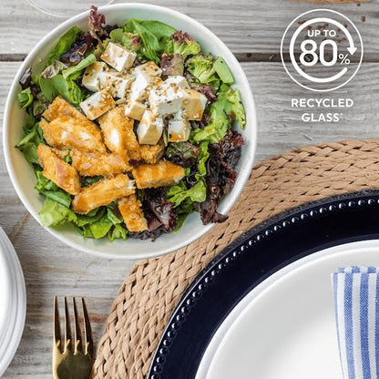 Corelle Winter Frost 12 Piece Dinner Set White