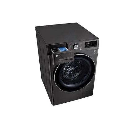 LG 12kg Front Loader Washing Machine Black