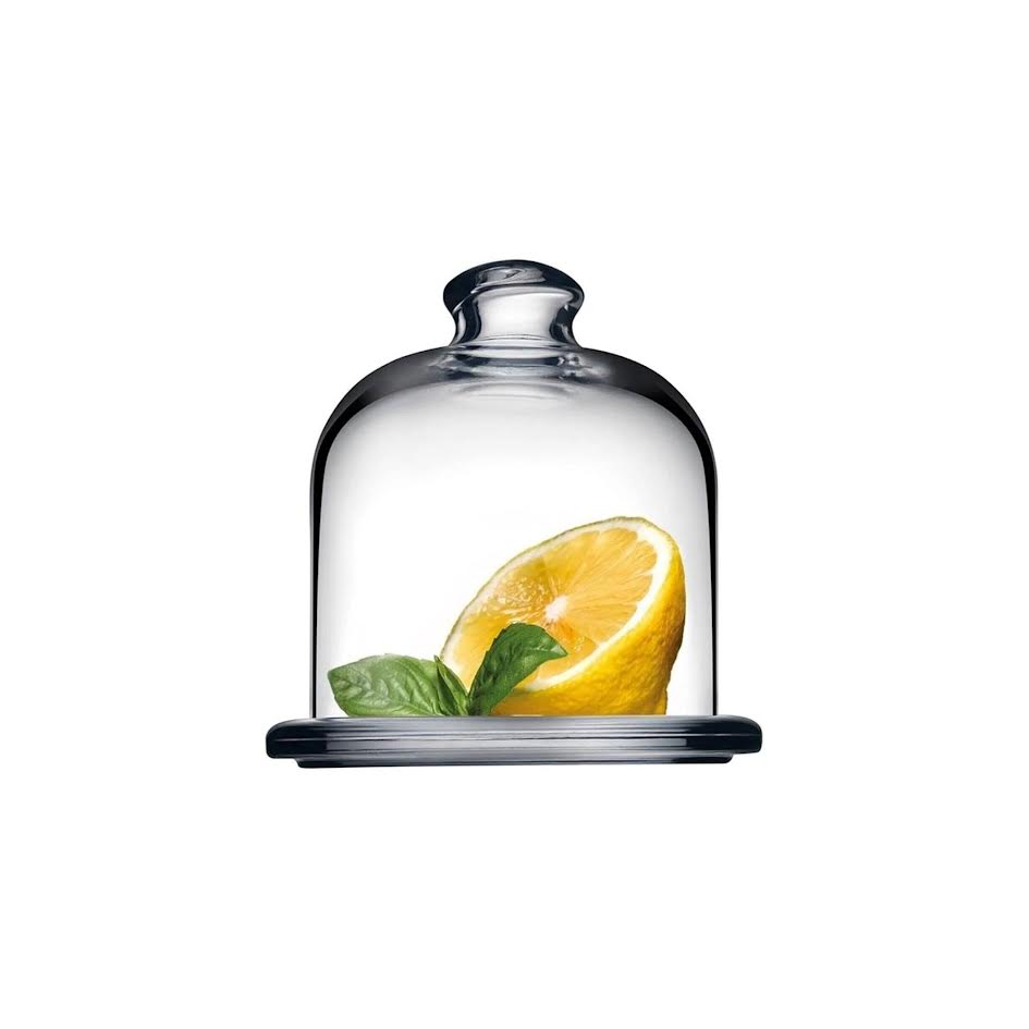 Pasabahce Basic Lemon Storage Container with Glass Lid