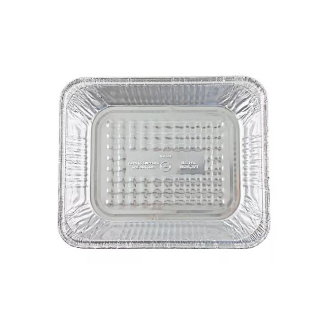 Inpulse Homeware 5 Pack 3.5Lt Aluminum Foil Food Container Set Silver