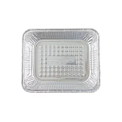 Inpulse Homeware 5 Pack 3.5Lt Aluminum Foil Food Container Set Silver