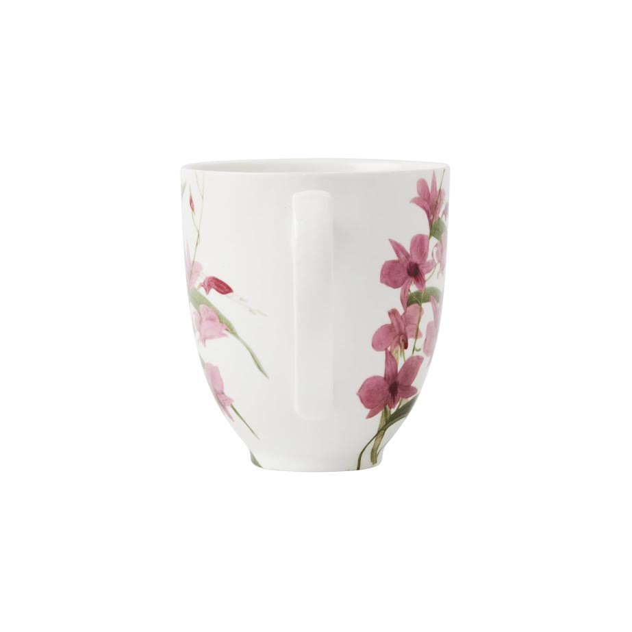 Maxwell & Williams Royal Botanic Gardens Australian Orchids Mug Pink