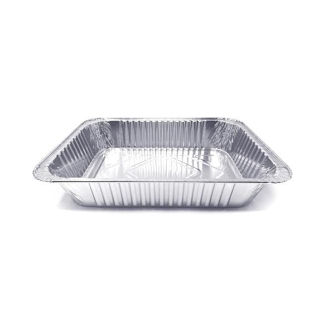 Inpulse Homeware 5 Pack 4.9Lt Aluminum Foil Food Container Set Silver