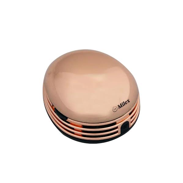 Milex Crumby Mini Desk Vacuum Gold