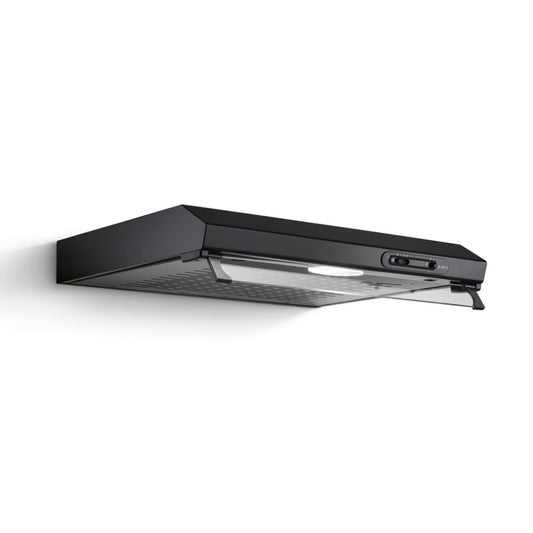 Elica Verve 60cm Slimline Under Cabinet Cooker Hood - Black