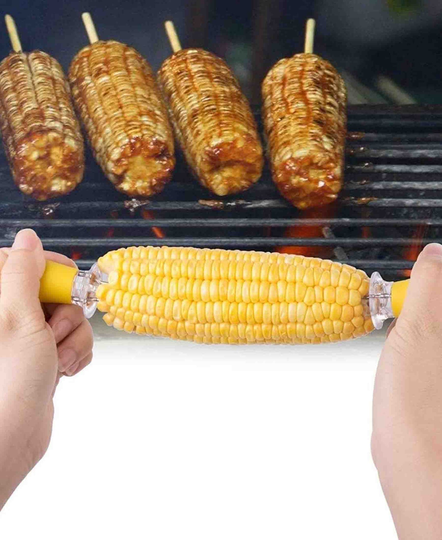 Progressive Corn Holder - Yellow