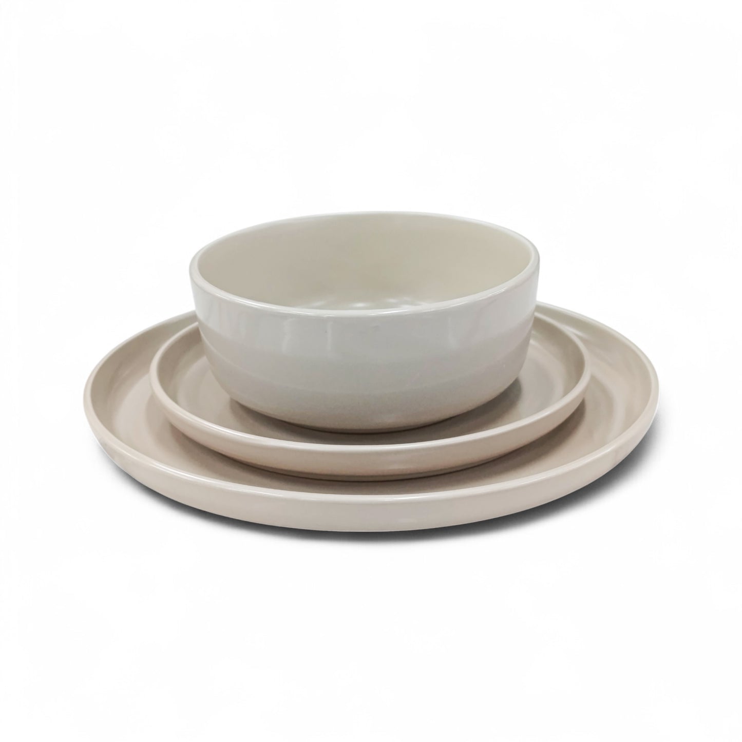 Kitchen Life 12 Piece Dinner Set Beige