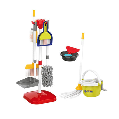 18 Piece Little Helper Cleaning Tool Set Green