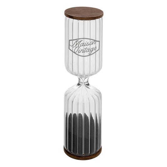 Atmosphera Decorative Hourglass Clear