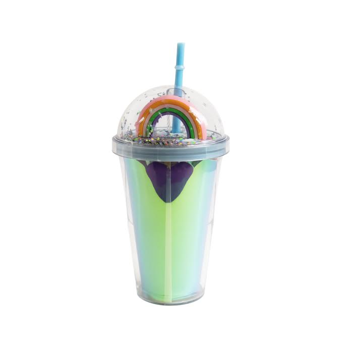 Girl Power 450ml Double Wall Cup Multicoloured