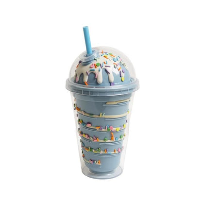 Ice Cream Inspired 450ml Double Wall Cup Blue