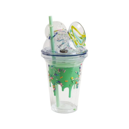 Ice Cream Inspired 450ml Double Wall Cup Clear