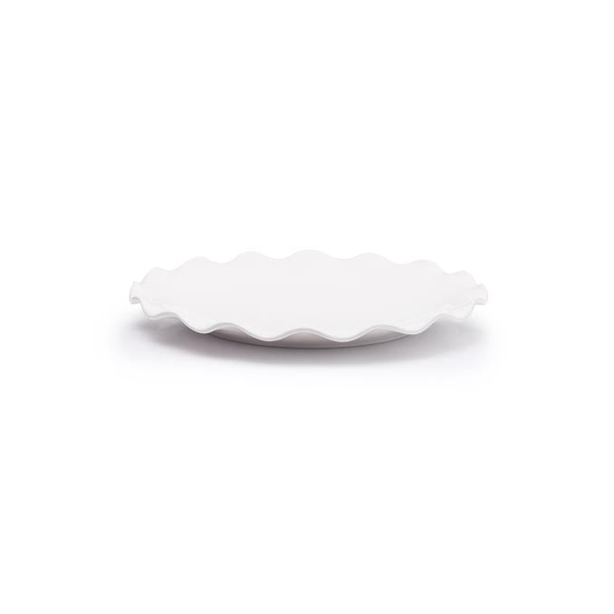 JAN Maison Blanche 4 Piece 27cm Dinner Plate Set White