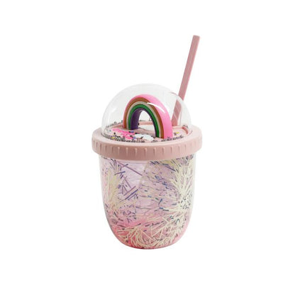 Rainbow Tinsel Sippy Cup Multicoloured