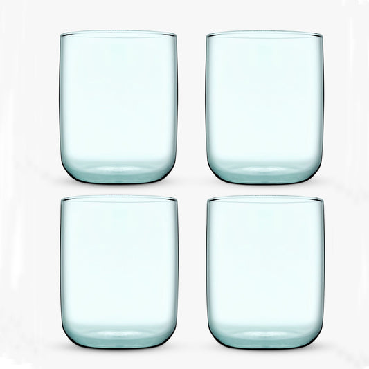 Pasabahce 4 Piece Iconic Recycled Tumbler Set Clear