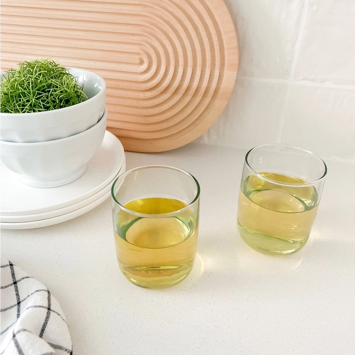 Pasabahce 4 Piece Iconic Recycled Tumbler Set Clear