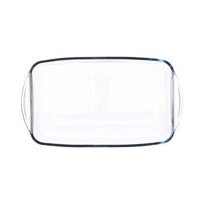 Borcam 33.6 x 19 x 7cm Rectangular Tray Clear