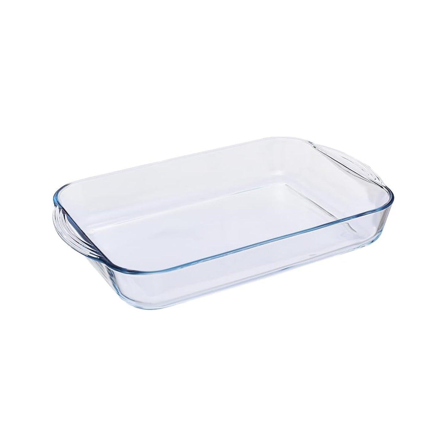 Borcam 3.85Lt Rectangular Casserole with Lid Clear