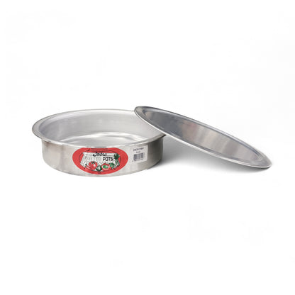 Kitchen Life 24cm Aluminium Fish Pot Silver