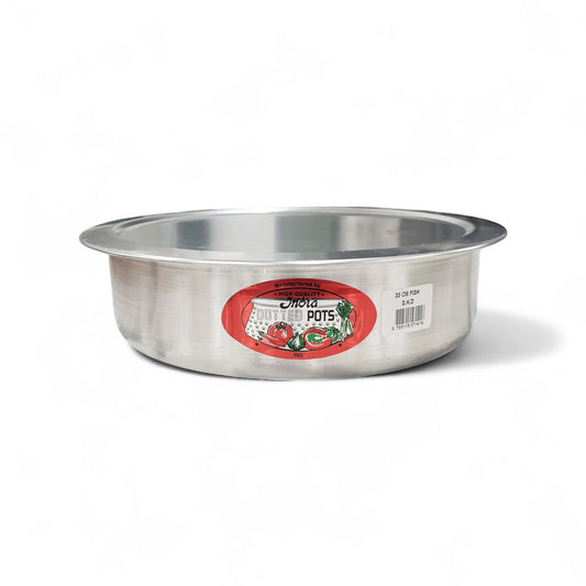 Kitchen Life 30cm Aluminium Fish Pot Silver