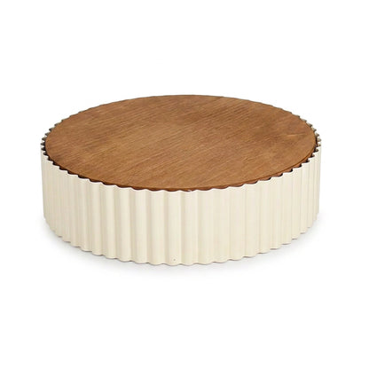 31cm Round Cake Stand Cream