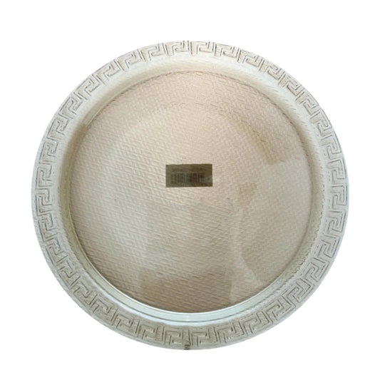 Kitchen Life 38cm Round Smoked Plate Gold