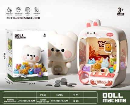 Rabbit Claw Doll Machine Pink