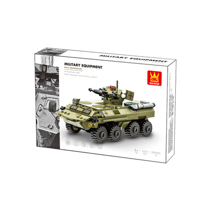 Wange Military Equipment 379 Piece Building Blocks Set