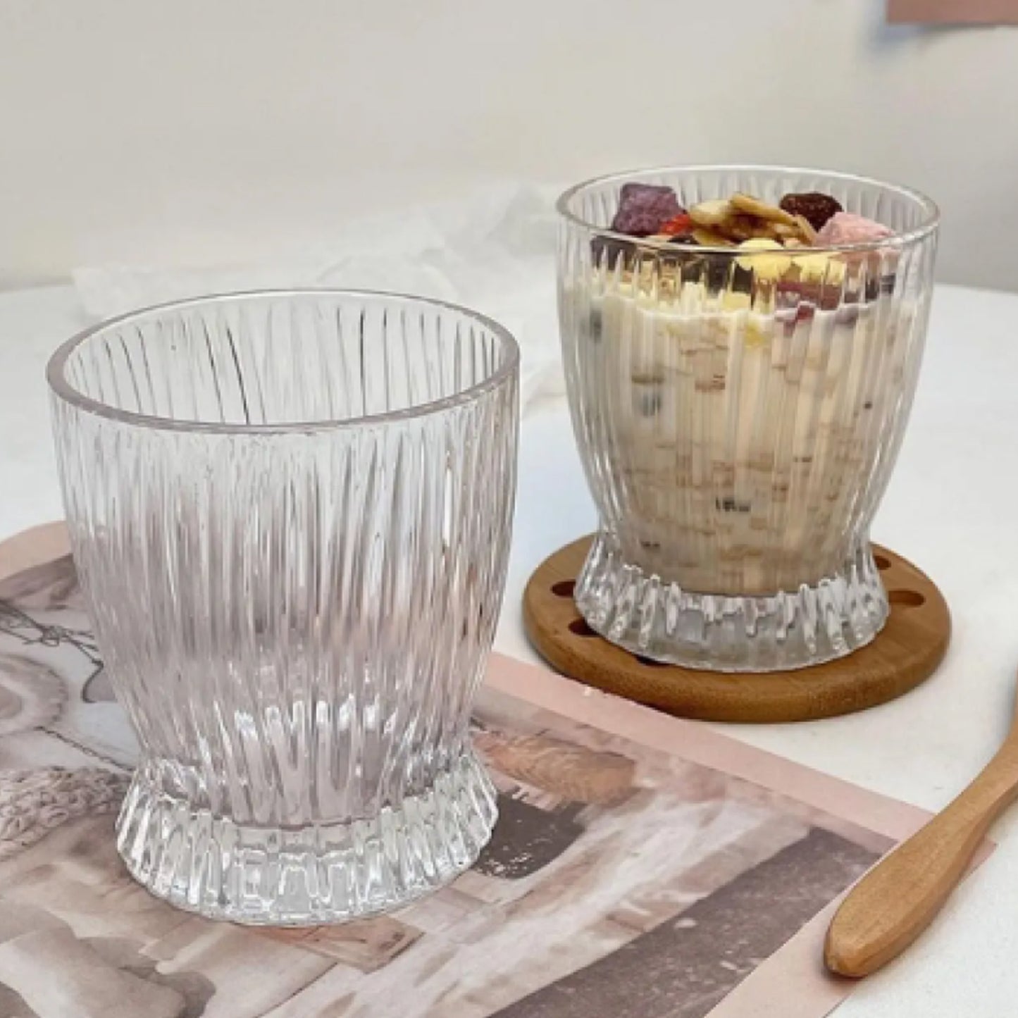 Kitchen Life 6 Piece Tumbler Set Clear