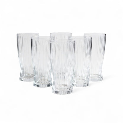 Kitchen Life 6 Piece Hiball Tumbler Set Clear