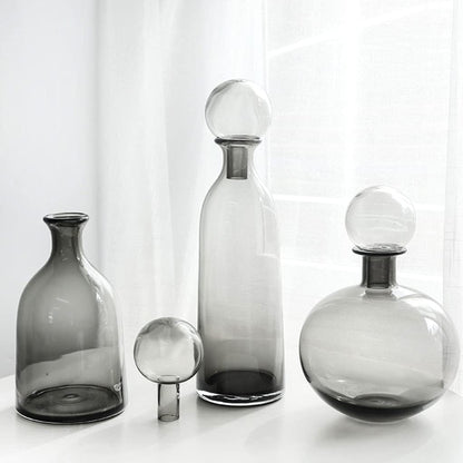 Kitchen Life 13 x 43cm Glass Decanter Smoke
