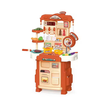 35 Piece Tasty Kitchen Play Set Brown
