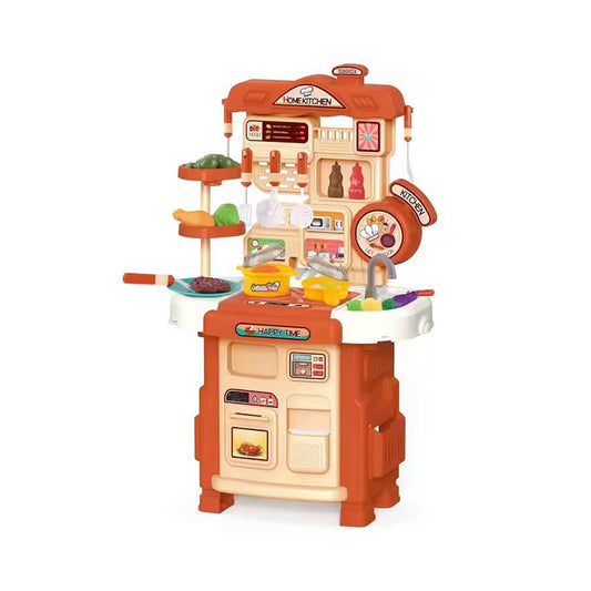35 Piece Tasty Kitchen Play Set Brown