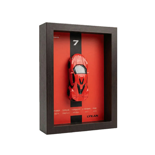 Die Cast Car Model Frame Red