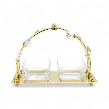 Milano 3 Piece Dessert Server Gold