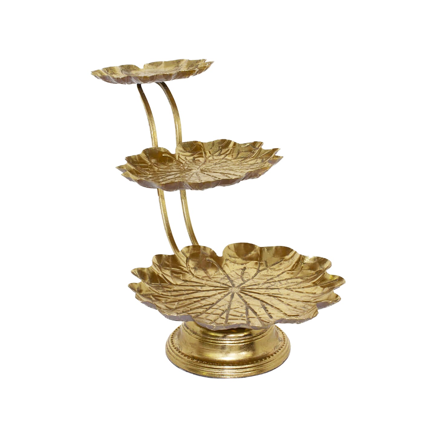 Urban Decor 3 Tier 40cm Display Stand Gold