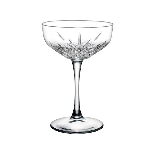 Pasabahce 4 Piece Timeless Champagne Glass Set Clear