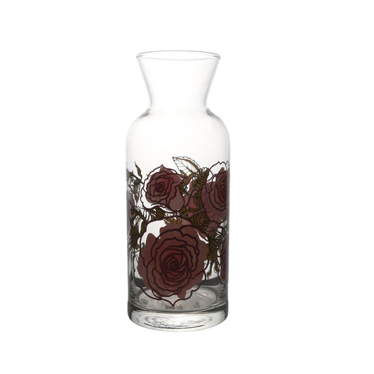 Kitchen Life Village Rose Carafe Clear