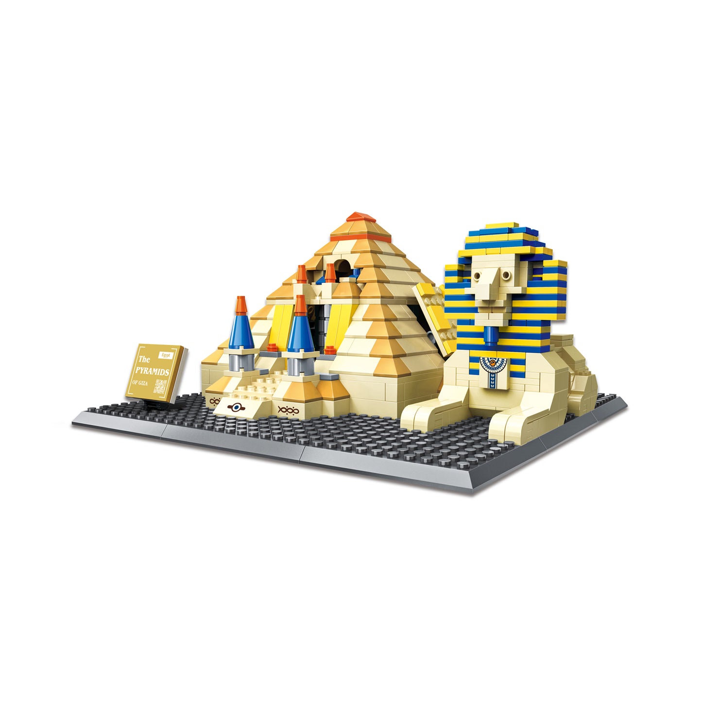Wange Great Pyramids of Giza 623 Piece Building Blocks Set