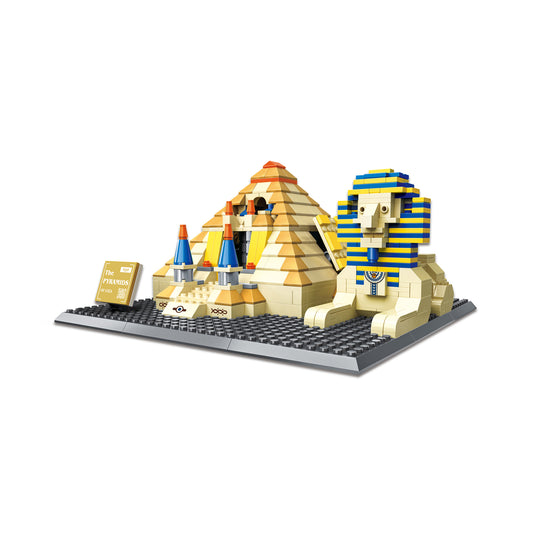 Wange Great Pyramids of Giza 623 Piece Building Blocks Set