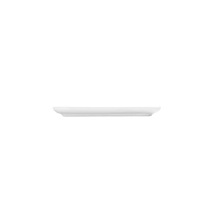 Blue Wave 18cm Contemp Square Side Plate White