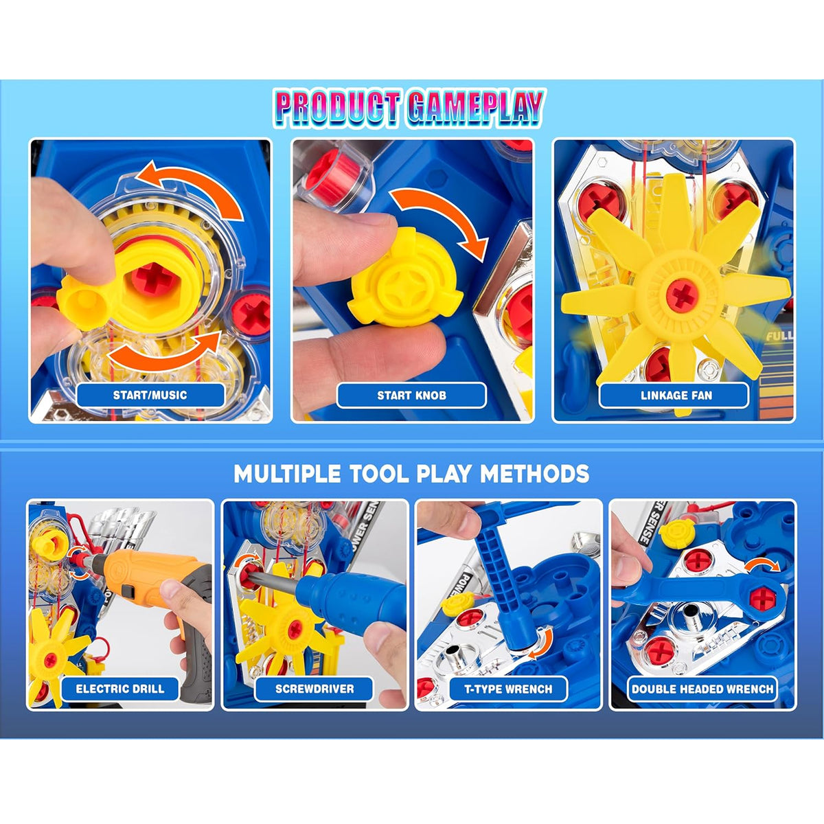 56 Piece Overhaul Tool Play Set