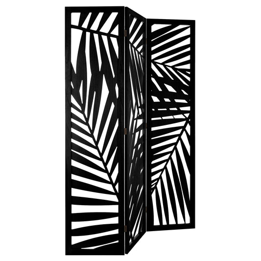 Atmosphera "Leaf" Folding Screen Black