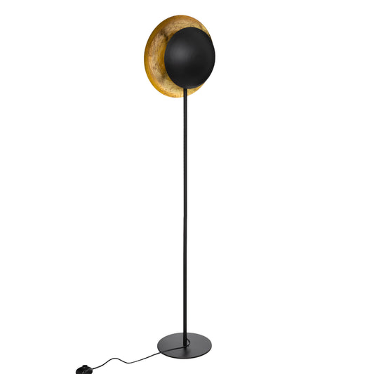 Atmosphera Estee Straight Floor Lamp Black