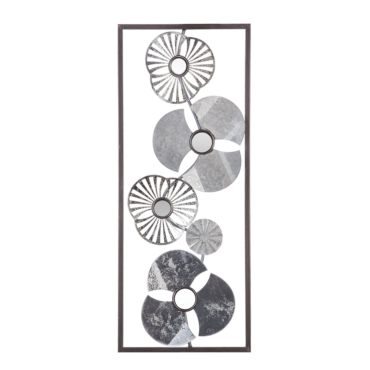 Atmosphera Iria Metal Wall Decoration Silver