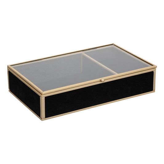 Atmosphera Penelope Jewellery Box Black