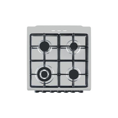 60 x 60cm Gas Stove Black